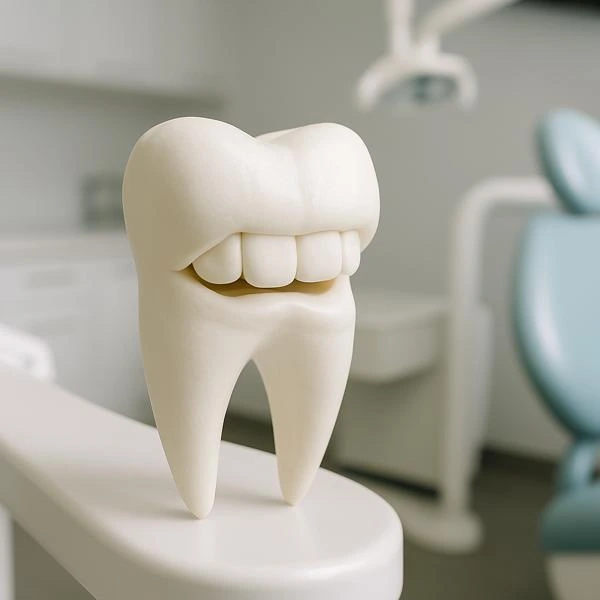 gigi tonggos di dental unit
