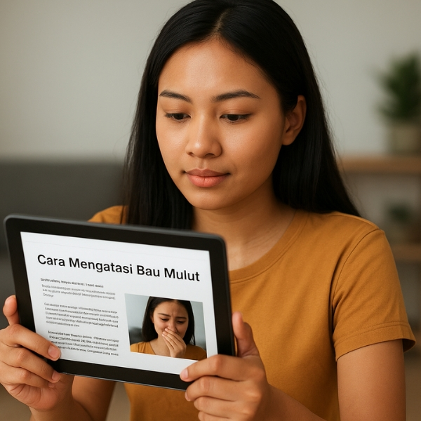 Tips cara mengatasi bau mulut
