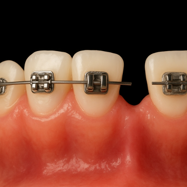 foto perbedaan behel self ligating dan behel konnvensional