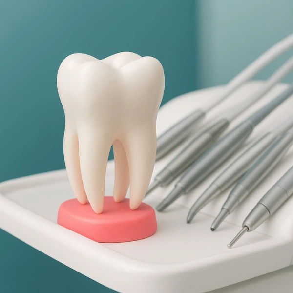 foto prosedure cabut gigi bungsu dental unit